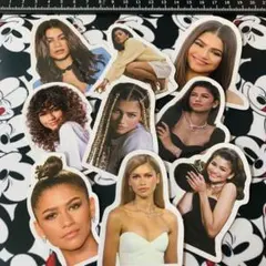 ゼンデイヤ　ステッカー　９枚