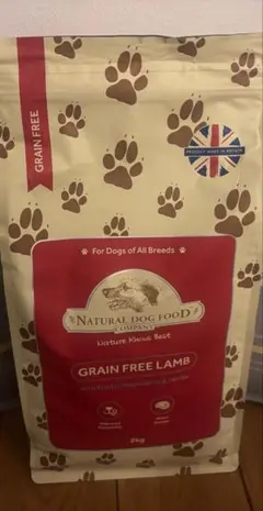 餌　Natural Dog Food グレインフリーラム 犬