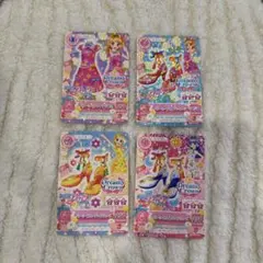 劇場版アイカツ　ドリーミーチャイナシリーズ4枚セット