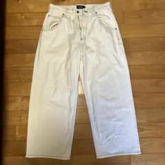 XLARGE ホワイト デニムパンツ