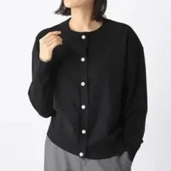 BARNYARDSTORM　カーディガン　パールボタン　洗濯可　0　S相当