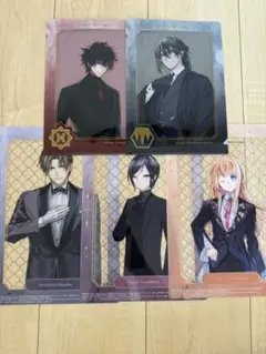 刀剣乱舞　下敷き　クリアファイル　5セット