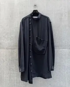 リネン ロング シャツ