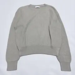 レンコントラント ハイゲージ コットンカシミヤ ナイロン モックネック