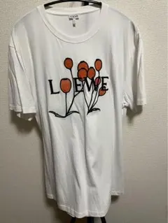 LOEWE Tシャツ ホワイト ボタニカル刺繍のサムネイル