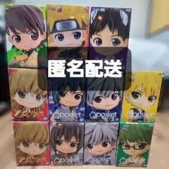 Q posket タイバニ ナルト エヴァ 黒バス フィギュア 11体セット