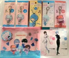 エヴァ　キーホルダー　 ポーチ　百均 セット