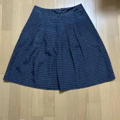 23区 フレアスカート ネイビー 38のサムネイル