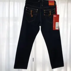 【新品タグ付き】RED デニムパンツ 濃紺のサムネイル