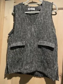 レイカズン　ツイード　ベスト