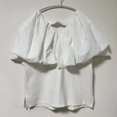 【美品】 meri SHIORI×MERI 天使の羽カットコンビトップスのサムネイル