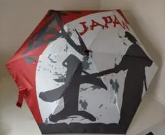 折りたたみ傘 武士 デザイン