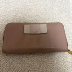 miu miu 長財布 ラウンドファスナー リボンのサムネイル