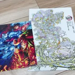 鬼滅の刃 無限城編第一章 入場者特典 パンフレット服読本 キービジュアルボード