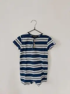 ラルフローレン ボタン付きロンパース