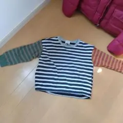 F.O.KIDS ストライプ 長袖カットソー 110