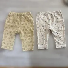 ベビー用パンツ 80サイズ 動物柄 水玉模様