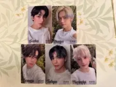 TXT starkissedユニバ特典 クリアフォトカード5枚セット