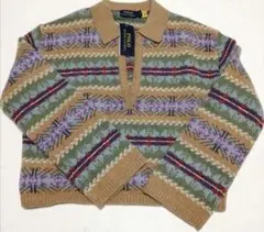 【新品タグ付き】ラルフローレン ノルディック柄 ニット M