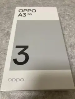 【新品】OPPO A3 5G 4GB/128GB 本体 ブラック スマートフォン