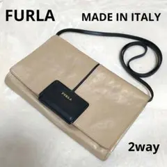 期間限定お値下げ中　FURLA フルラ ショルダーバック クラッチバッグ