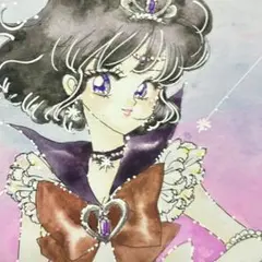 ウマ娘 ライスシャワー ファンアート 手描きイラスト コピック 色紙