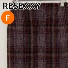 RESEXXY スカート ミニスカート チェック柄 パープル【CB871】のサムネイル