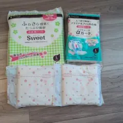 dacco お産用パッド Ｌ2枚 Ｍ2枚