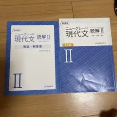 新課程 ニューグレード 現代文 読解 II