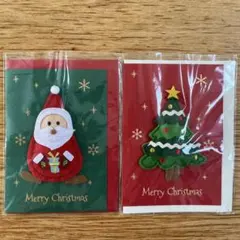 クリスマスカード２点