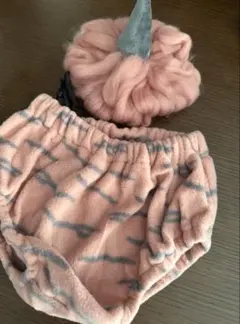 【美品】3COINS 節分　鬼のウィッグ 鬼のパンツ 2点セット