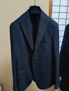 BOGLIOLI COAT ネイビーチェック柄 テーラードジャケット　サイズ48 楽天市場】【70%OFF】BOGLIOLI / ボリオリ｜製品染めリネン