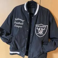 【美品】NIKE ナイキ LasVegas Raiders ナイロンジャケット 美品】NIKE ナイキ LasVegas Raiders ナイロンジャケット Las