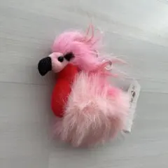 新品！DOUGLAS フラミンゴ キーホルダー 約10cm