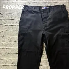 PROPPER プロッパー BDU カーゴパンツ ダブルニー Lサイズ ブラック