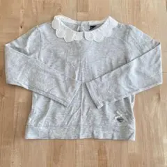 BeBe グレー 長袖カットソー 130 べべ