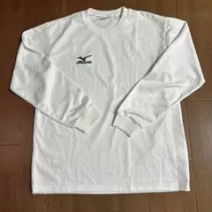 Mizuno 長袖シャツ ホワイト　Mサイズ