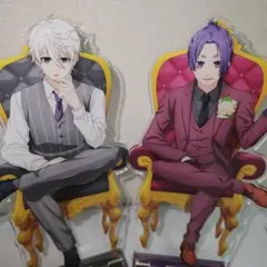 ブルーロック　アクリルスタンド2点　玉座　凪誠士郎　御影玲王