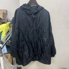 希少タグ付きlamattaイタリア製ナイロンパーカーブラックL