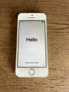 iPhone 5s ゴールド 本体のみ ジャンク品 アクティベーションロックあり