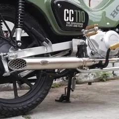 モリワキ メガホンマフラー 【スーパーカブJA59、クロスカブJA60用