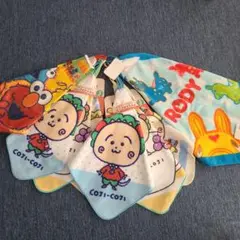 ループ付タオル 8枚セット エルモ コジコジ RODY
