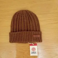 FRANKLIN MARSHALL ブラウン ニット帽