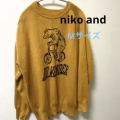 ニコアンド　ニット　Mサイズ