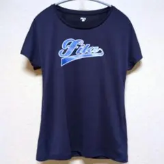 Fila ネイビー Tシャツ Lサイズ