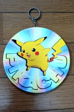ピカチュウ 缶バッジ ポケットモンスター　平成レトロ　キーホルダー