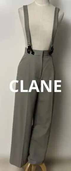 新品未使用‼️CLANE HIGH WAIST SUSPENDER PANTS - メルカリ