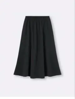 GU ドライフレアスカート ブラック Lのサムネイル