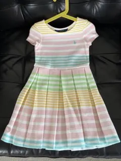 POLO RALPH LAUREN 半袖ワンピース ストライプとパーカー