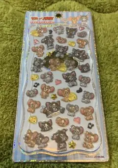 正規品　トムとジェリー プチドロップステッカー　ディズニー　ボンドロ